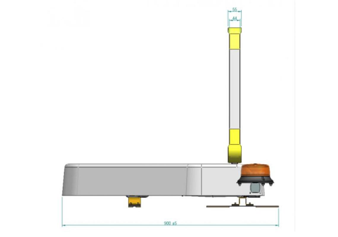 COMBI 700 ELEC Klasse 1 mit Blitz-Kennleuchten zum Anschrauben